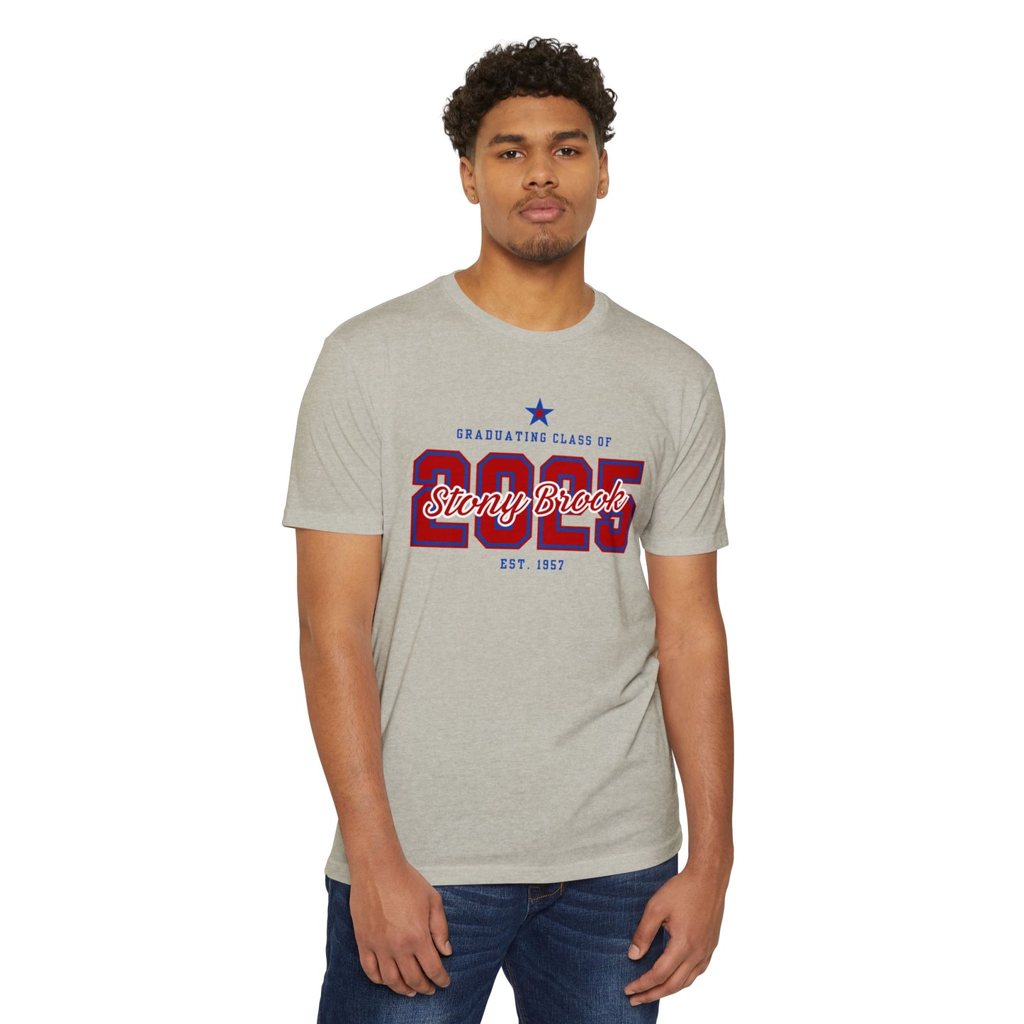 Graduation T-Shirt for SUNY Stony Brook Class of 2025, Student Gift, Dorm clothing, special occasion tee