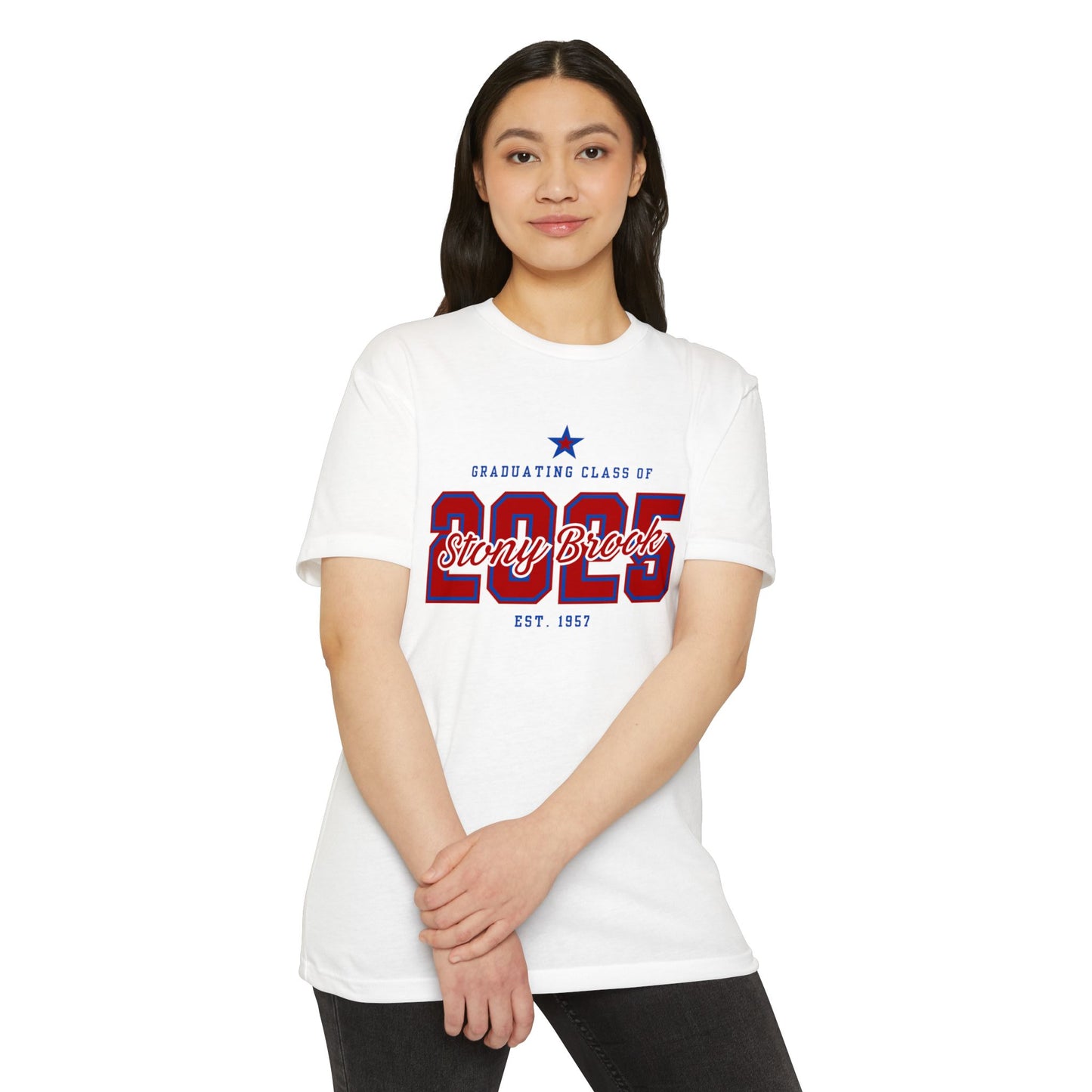 Graduation T-Shirt for SUNY Stony Brook Class of 2025, Student Gift, Dorm clothing, special occasion tee