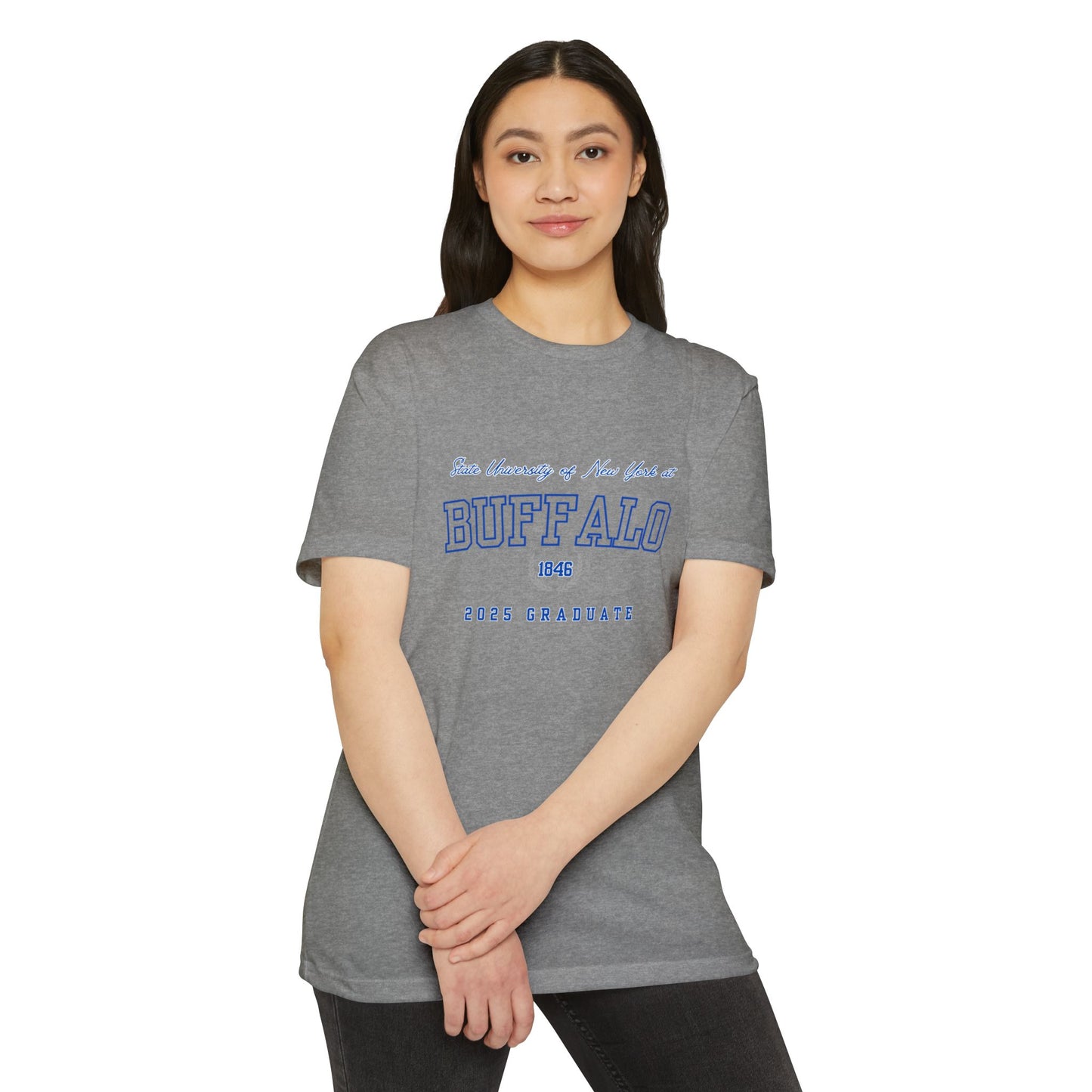 Graduation T-Shirt for SUNY Buffalo Class of 2025, Student Gift, Dorm clothing, special occasion tee