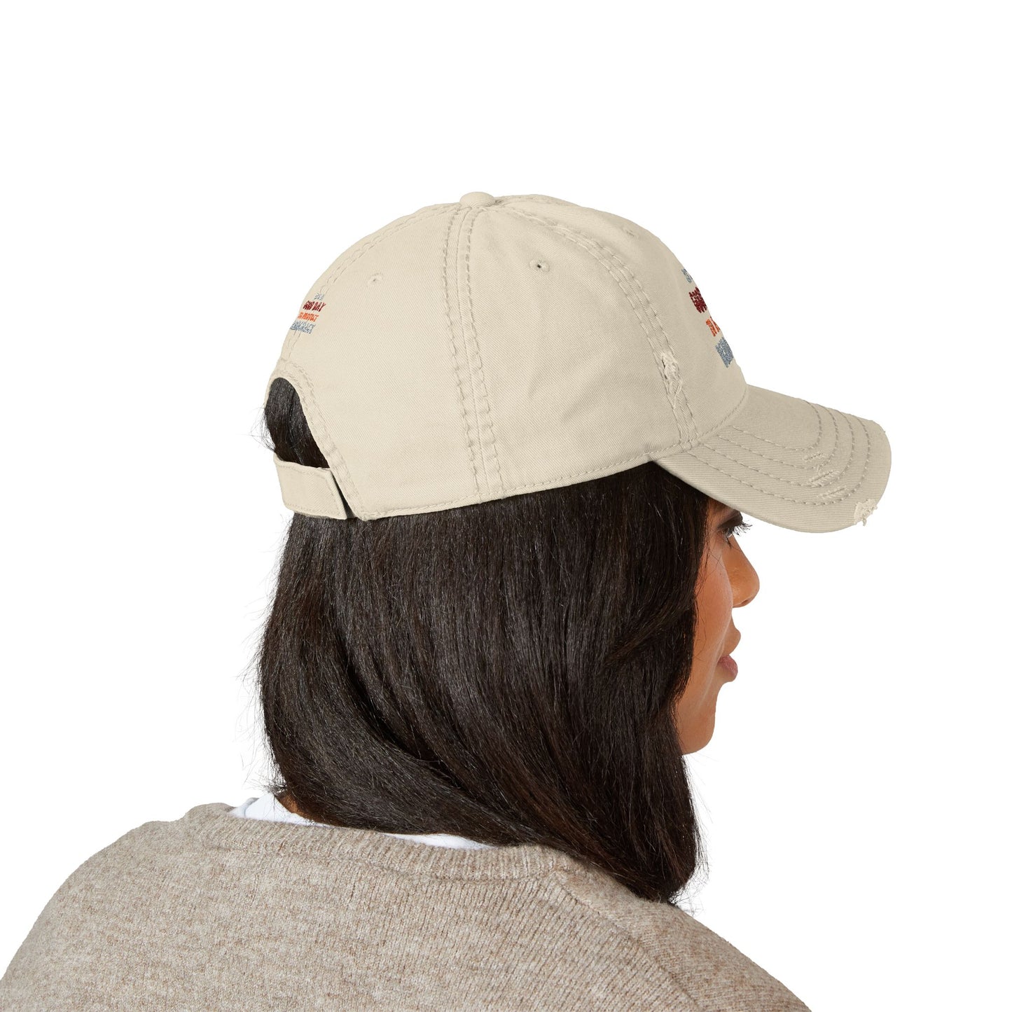 Empowering Distressed Dad Hat - It's a Good Day to Protect Democracy, Casual Wear, Political Cap, Gift for Activists, Unisex Fashion