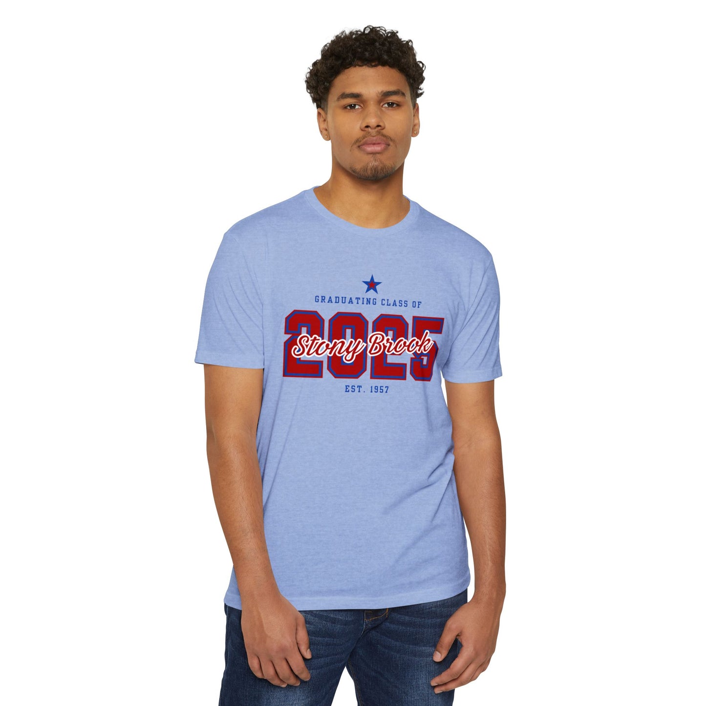 Graduation T-Shirt for SUNY Stony Brook Class of 2025, Student Gift, Dorm clothing, special occasion tee