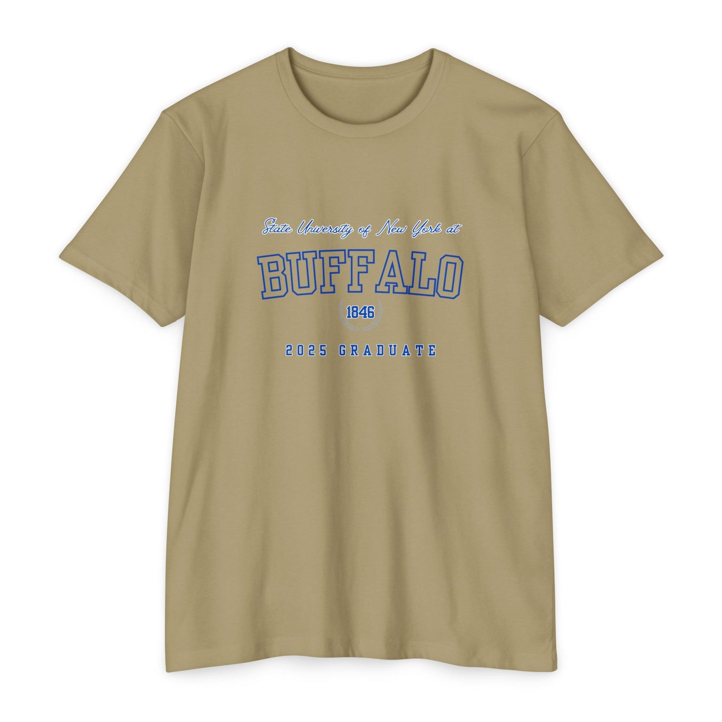 Graduation T-Shirt for SUNY Buffalo Class of 2025, Student Gift, Dorm clothing, special occasion tee