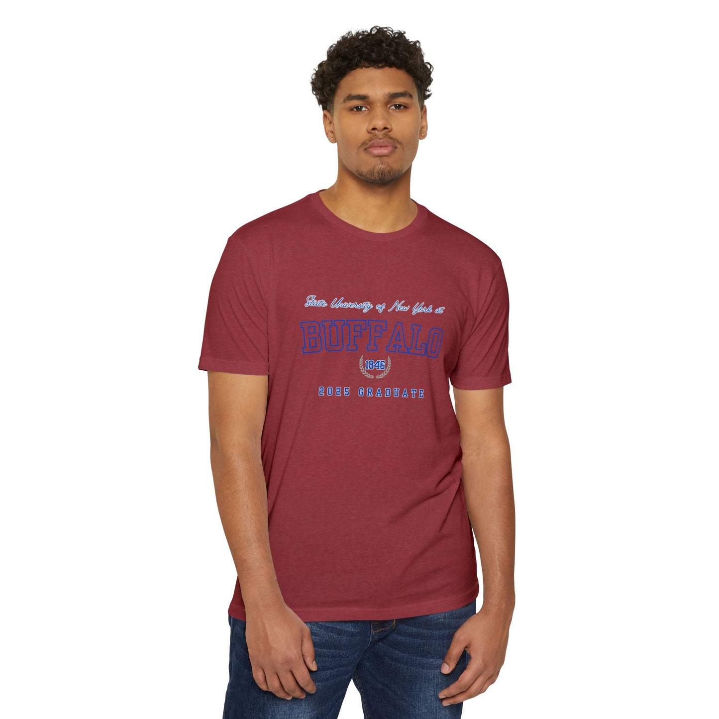 Graduation T-Shirt for SUNY Buffalo Class of 2025, Student Gift, Dorm clothing, special occasion tee