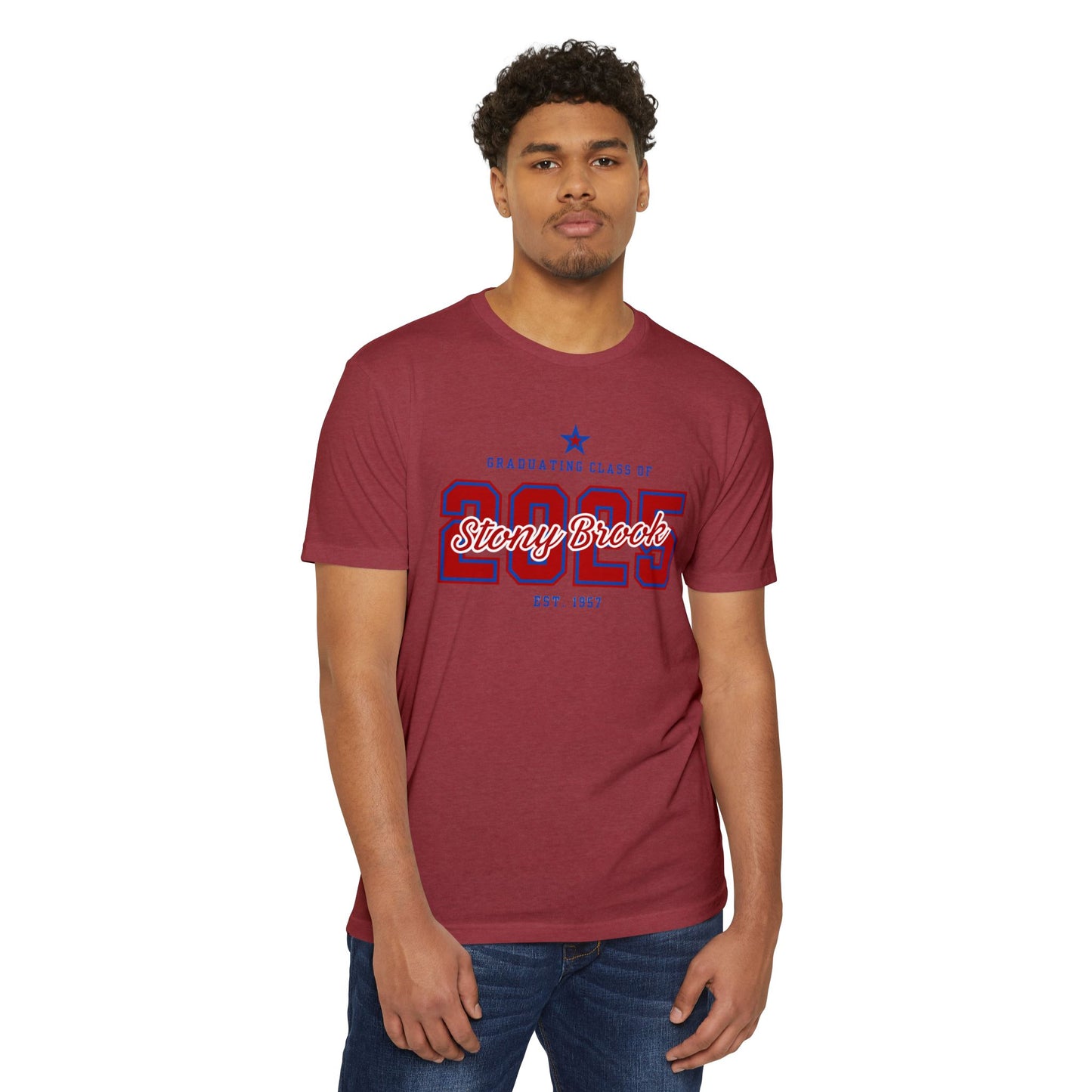 Graduation T-Shirt for SUNY Stony Brook Class of 2025, Student Gift, Dorm clothing, special occasion tee