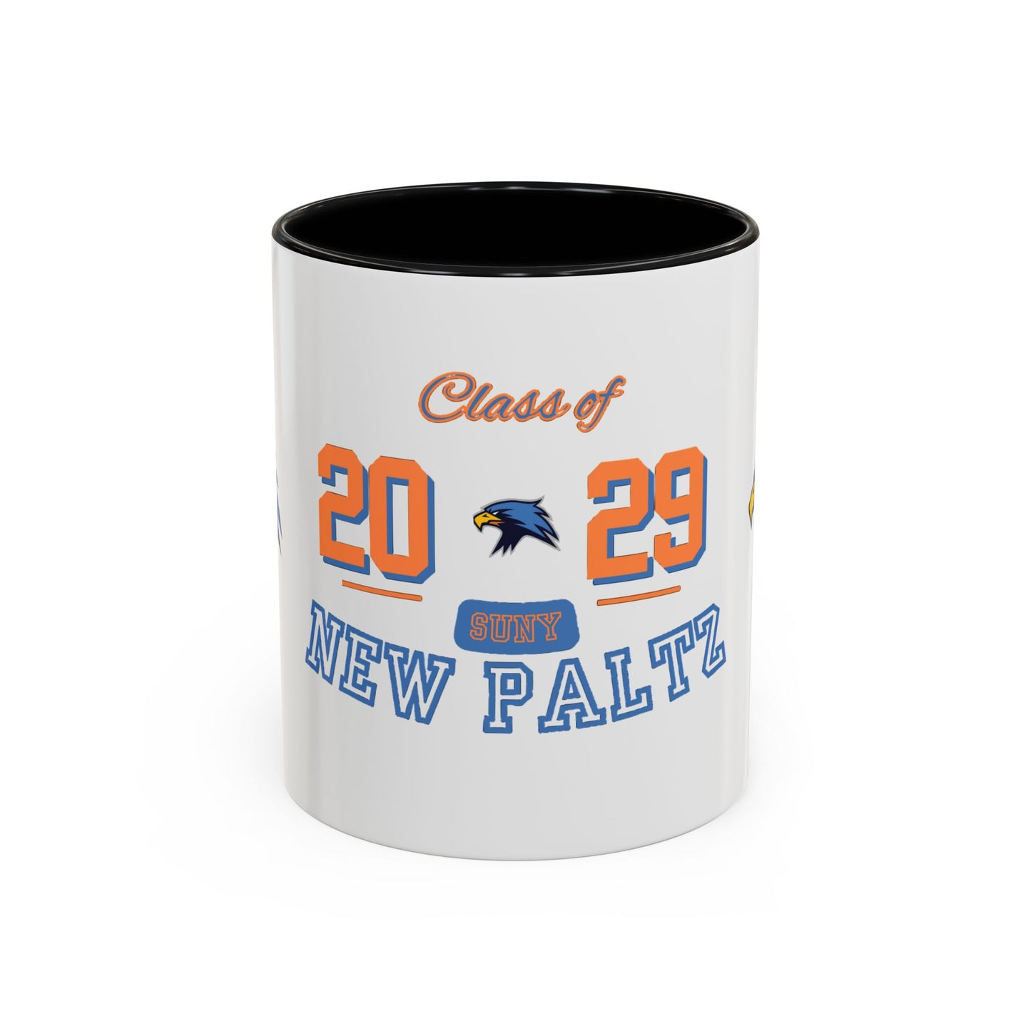 Class of 2029 Accent Coffee Mug - SUNY New Paltz, Graduation Gift, College Student Mug, School Spirit Cup, Unique Keepsake