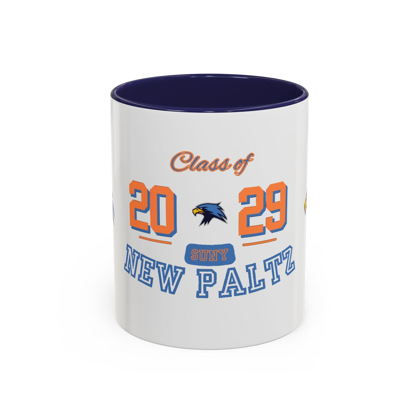Class of 2029 Accent Coffee Mug - SUNY New Paltz, Graduation Gift, College Student Mug, School Spirit Cup, Unique Keepsake