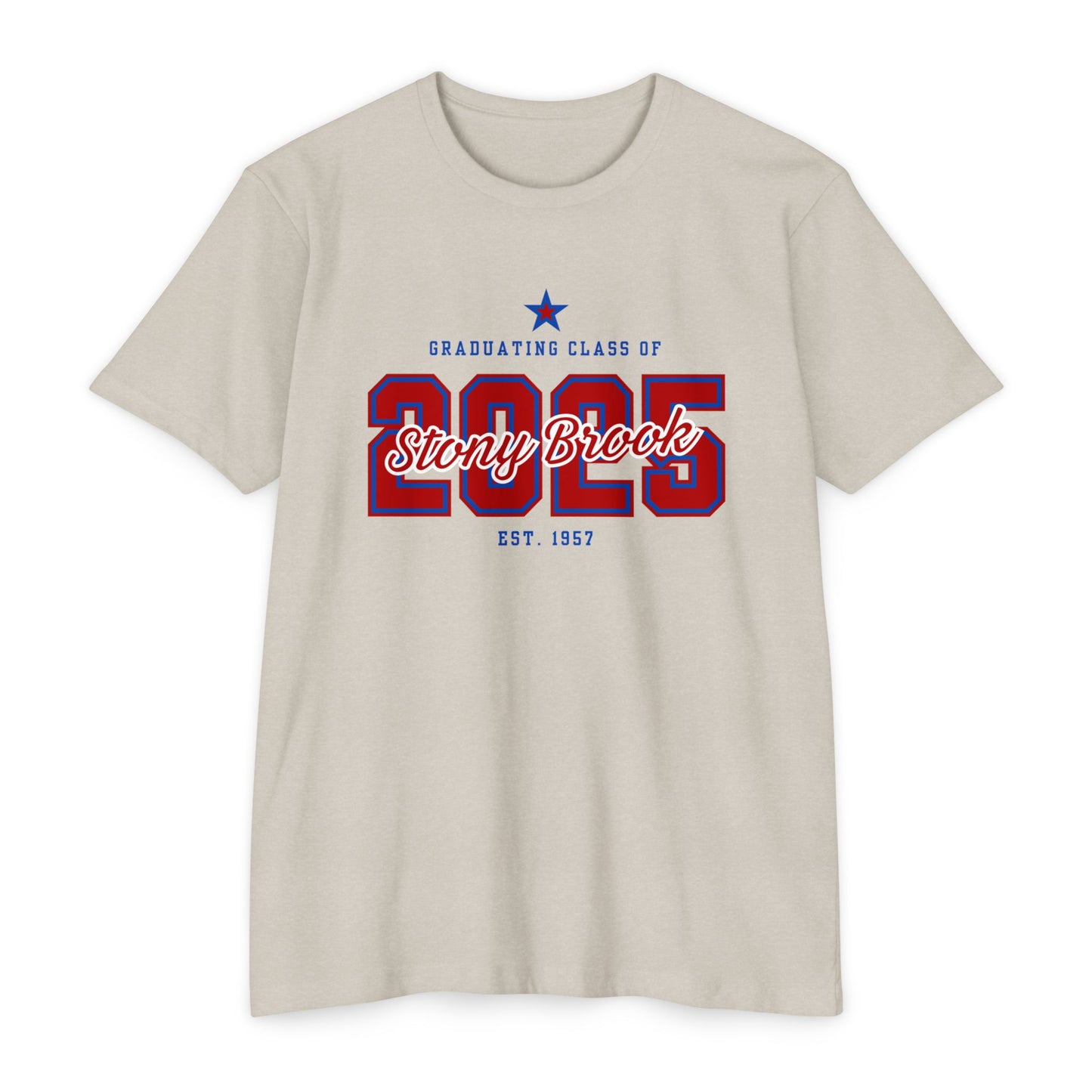 Graduation T-Shirt for SUNY Stony Brook Class of 2025, Student Gift, Dorm clothing, special occasion tee