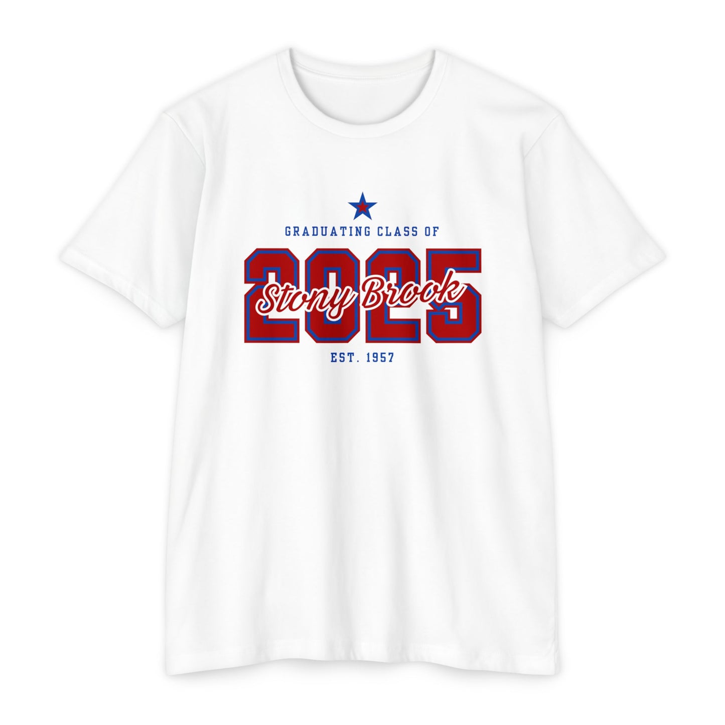 Graduation T-Shirt for SUNY Stony Brook Class of 2025, Student Gift, Dorm clothing, special occasion tee