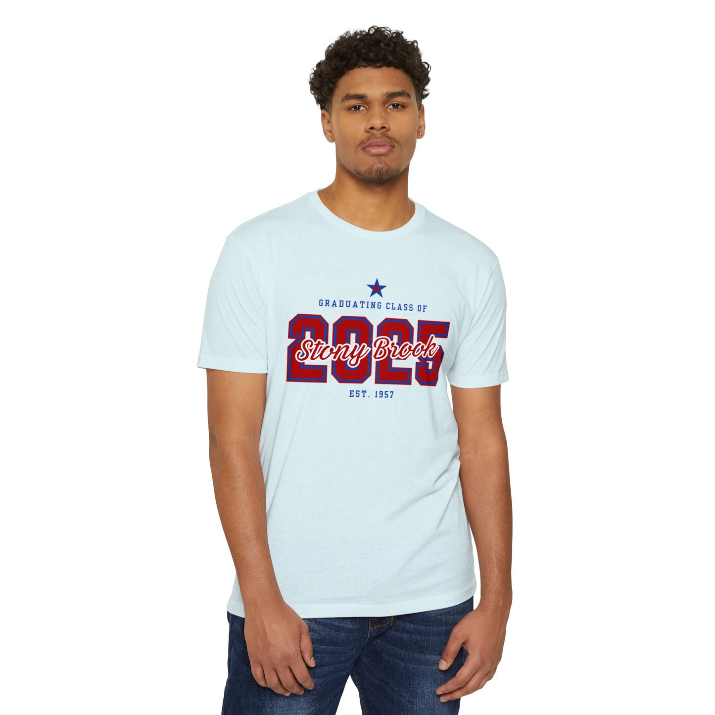 Graduation T-Shirt for SUNY Stony Brook Class of 2025, Student Gift, Dorm clothing, special occasion tee
