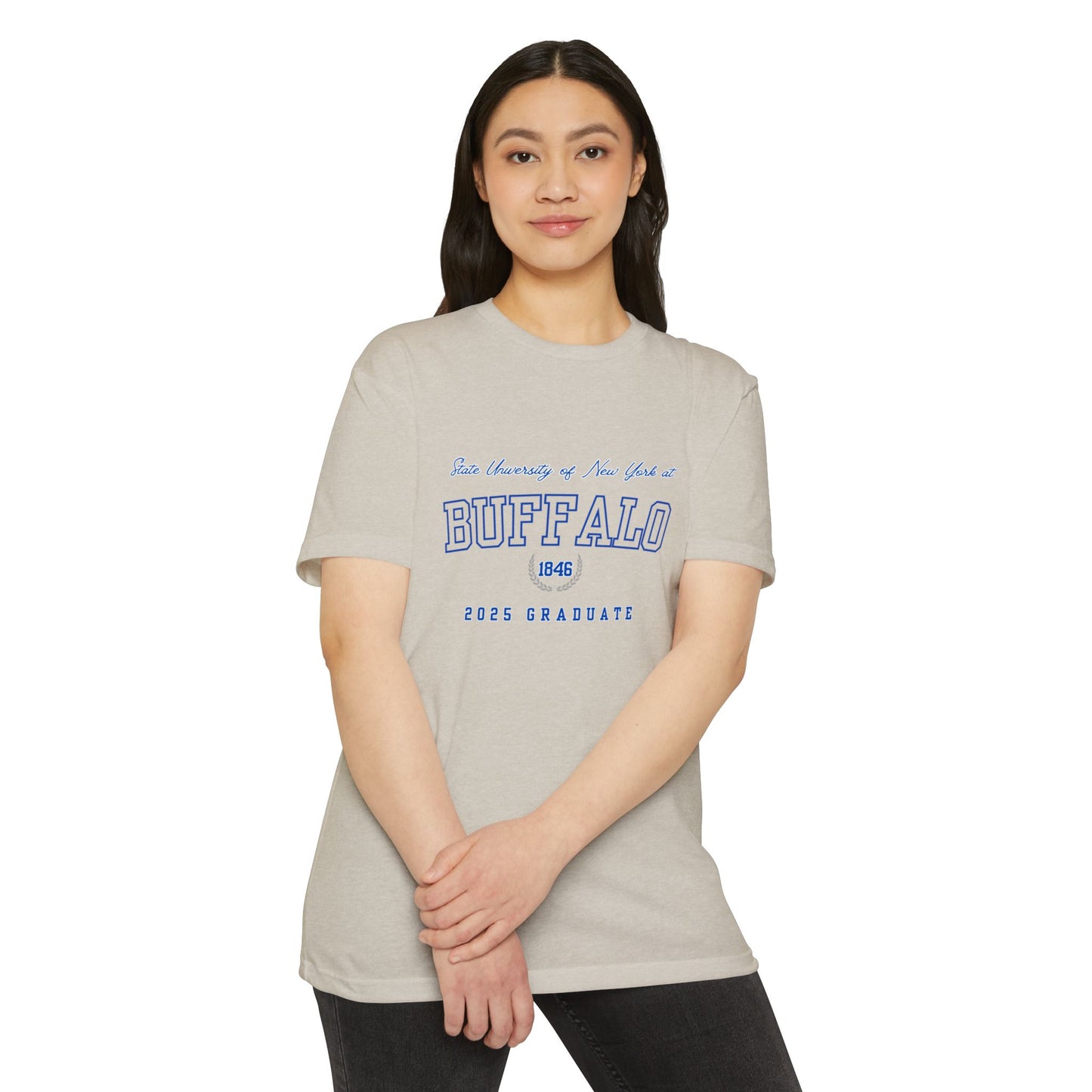 Graduation T-Shirt for SUNY Buffalo Class of 2025, Student Gift, Dorm clothing, special occasion tee