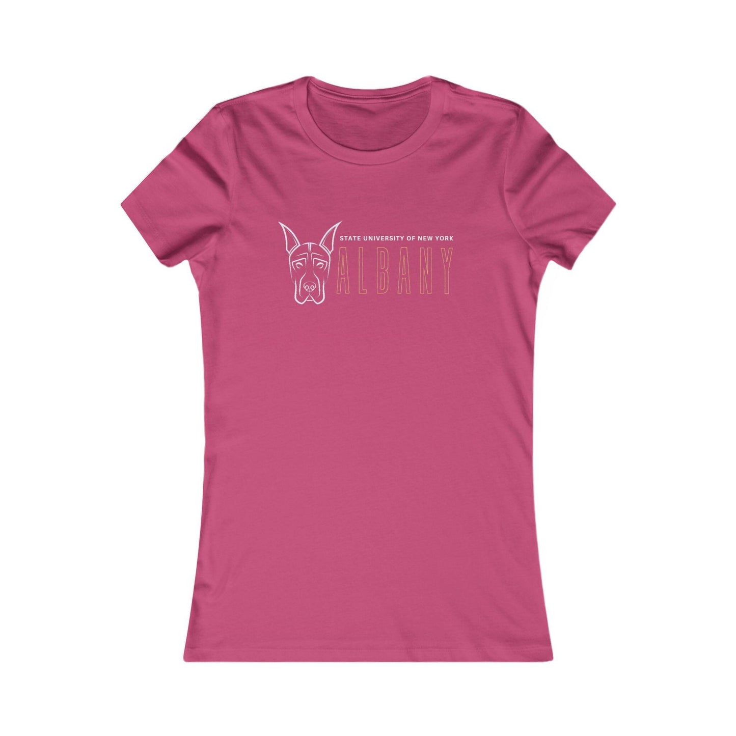 College Shirt University at Albany SUNY Women's Favorite Tee - School Spirit Apparel, Alumni Gift, Team Tee, University Merchandise