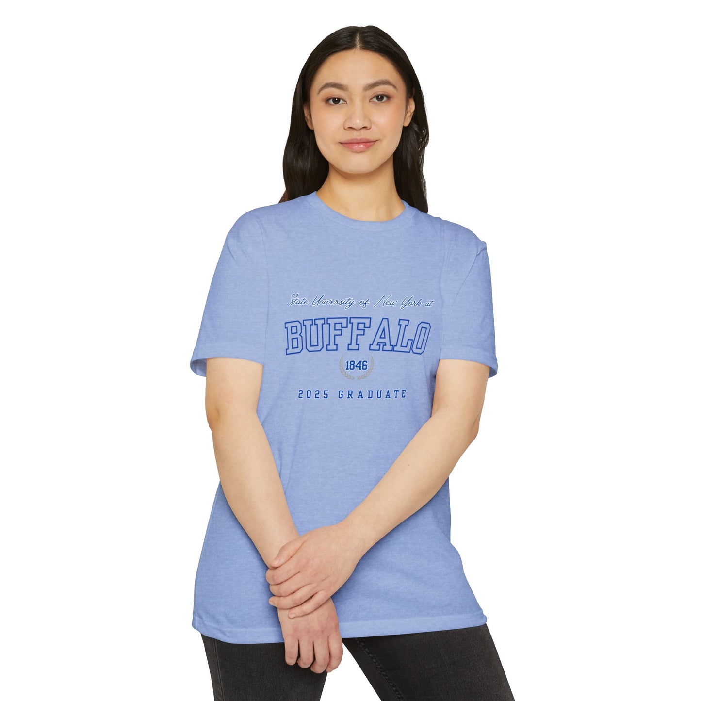 Graduation T-Shirt for SUNY Buffalo Class of 2025, Student Gift, Dorm clothing, special occasion tee