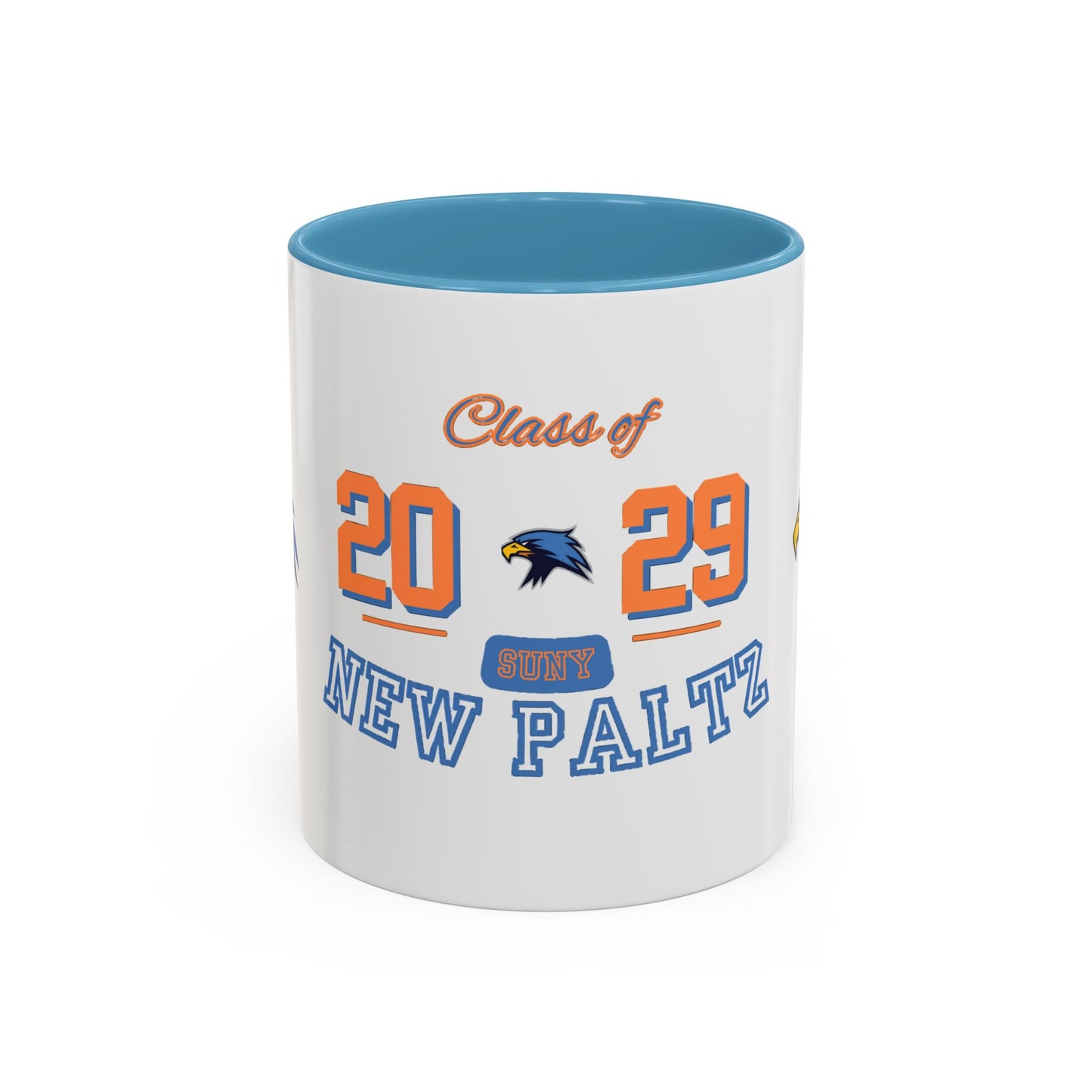 Class of 2029 Accent Coffee Mug - SUNY New Paltz, Graduation Gift, College Student Mug, School Spirit Cup, Unique Keepsake