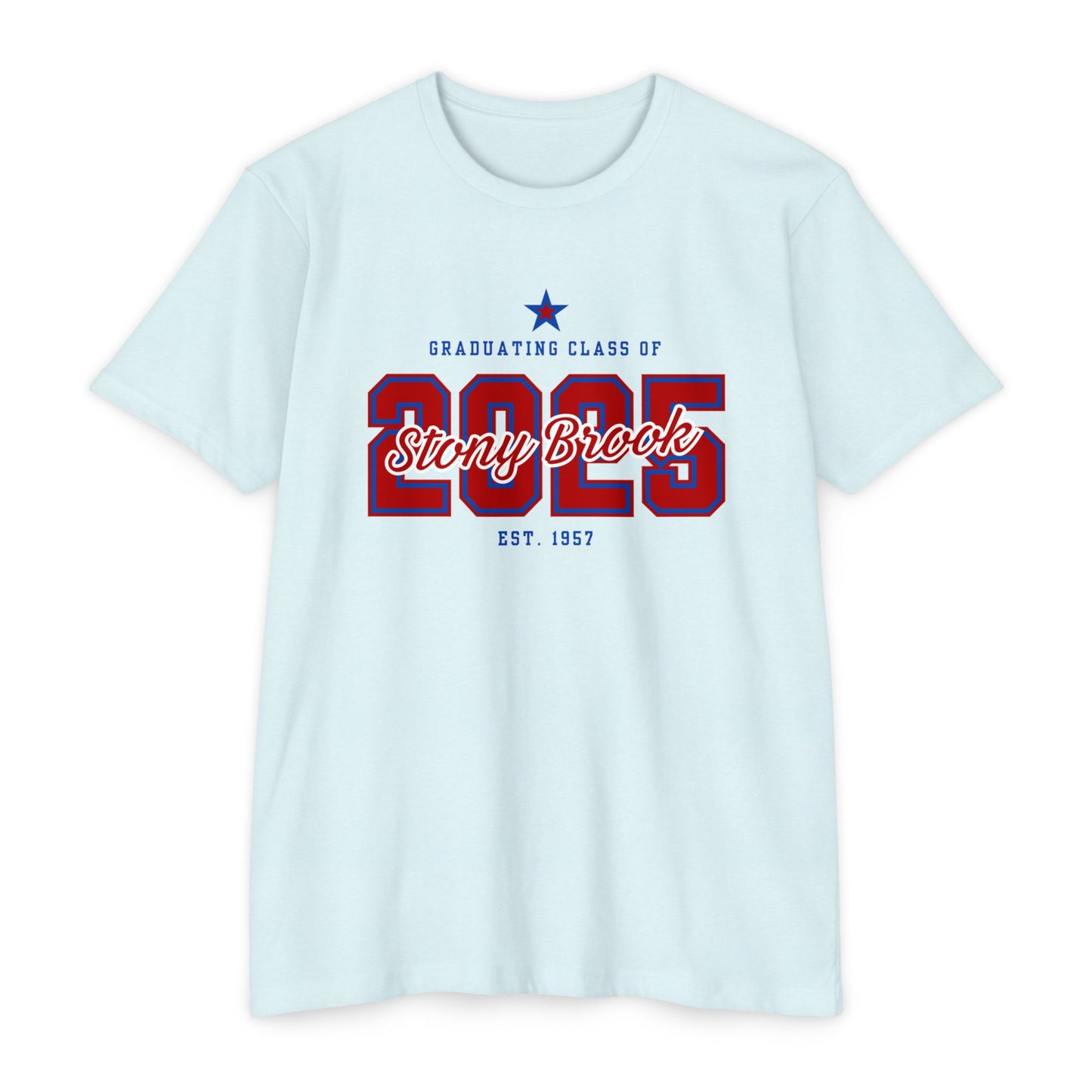 Graduation T-Shirt for SUNY Stony Brook Class of 2025, Student Gift, Dorm clothing, special occasion tee