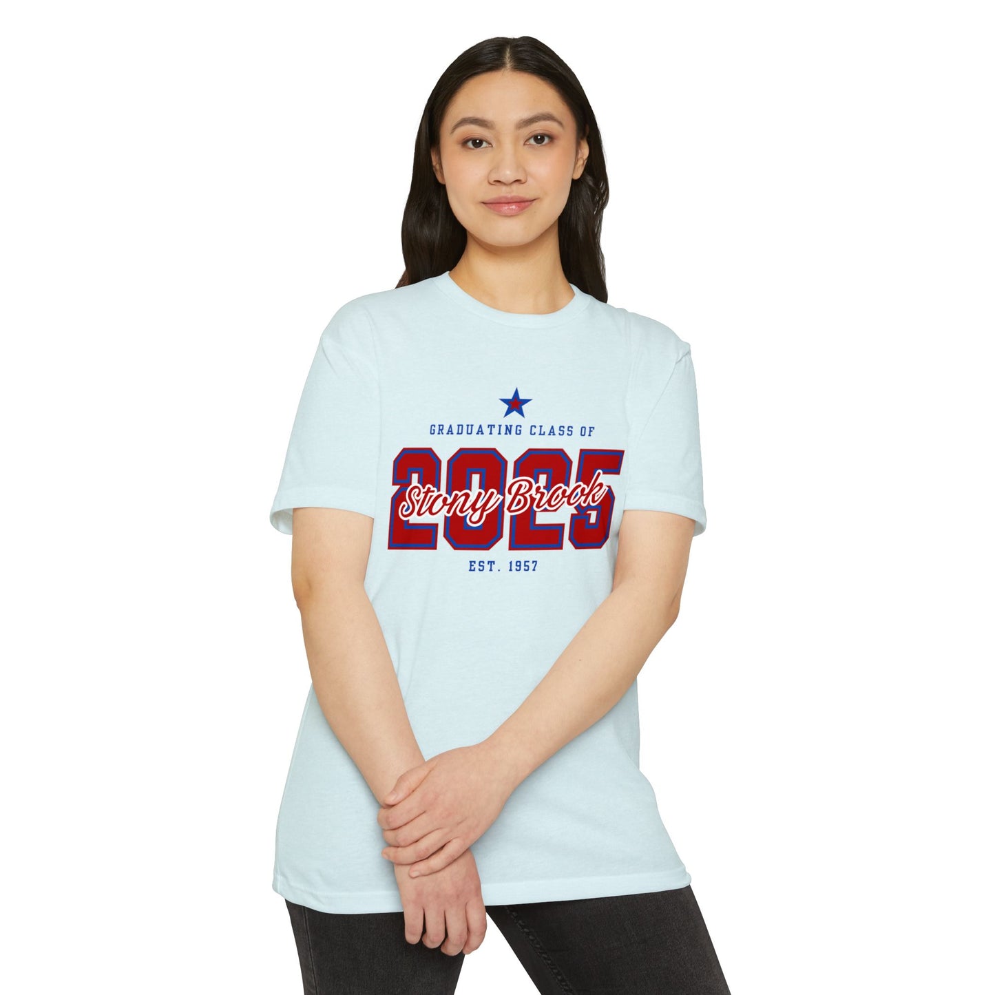 Graduation T-Shirt for SUNY Stony Brook Class of 2025, Student Gift, Dorm clothing, special occasion tee