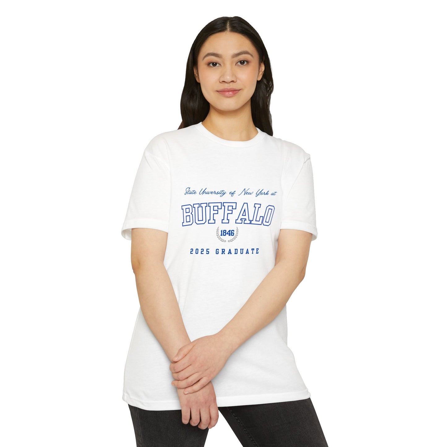 Graduation T-Shirt for SUNY Buffalo Class of 2025, Student Gift, Dorm clothing, special occasion tee