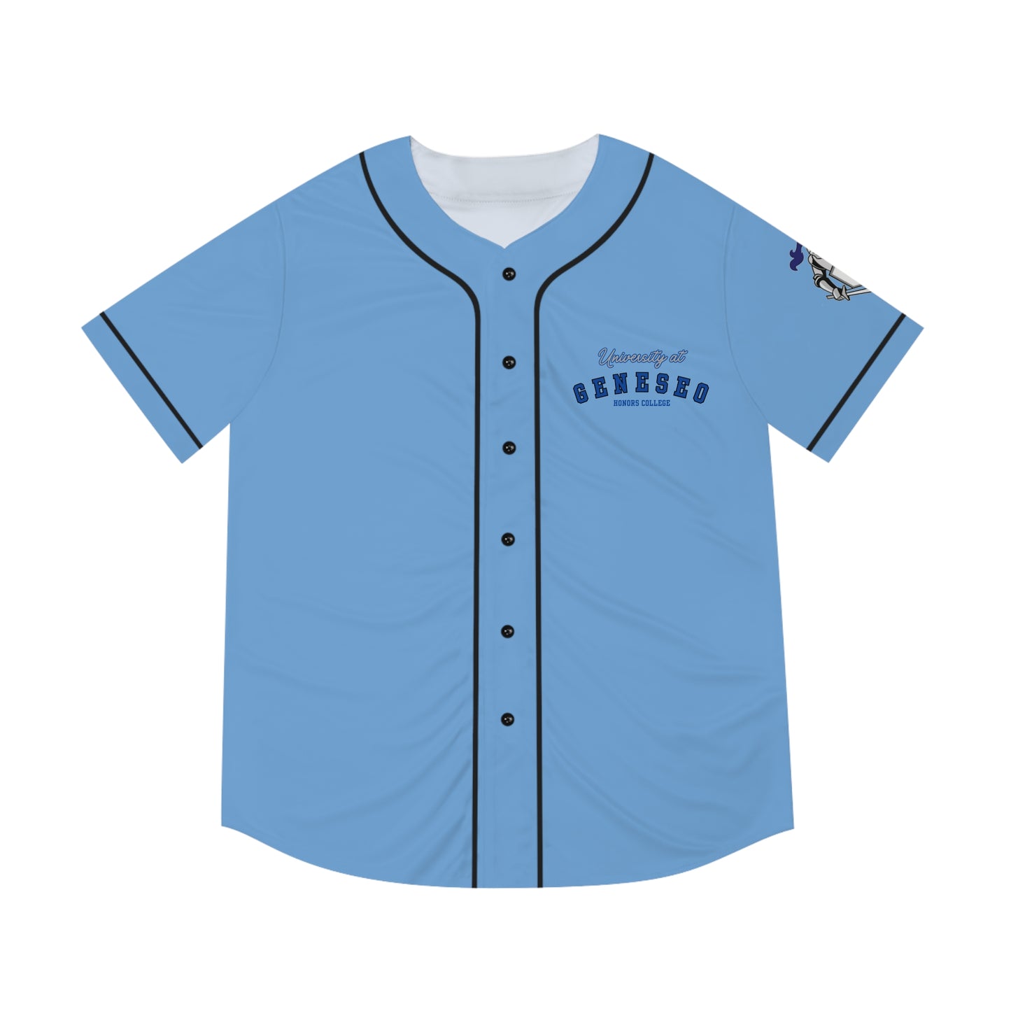 Copy of SUNY Geneseo University, College Pride Men's Baseball Jersey Shirt, Student Spirit Geneseo Knights, Geneseo Team PRide Jersey