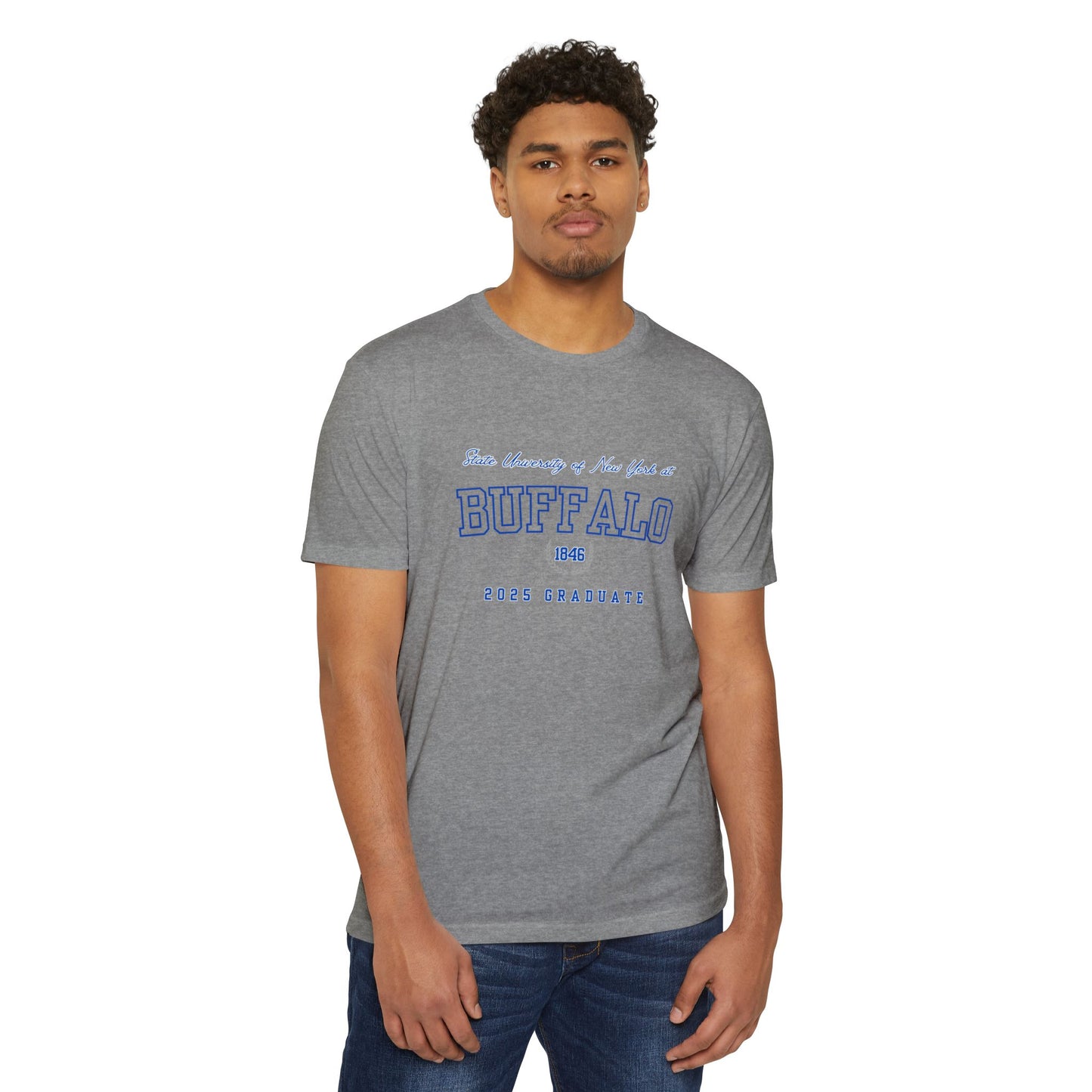 Graduation T-Shirt for SUNY Buffalo Class of 2025, Student Gift, Dorm clothing, special occasion tee
