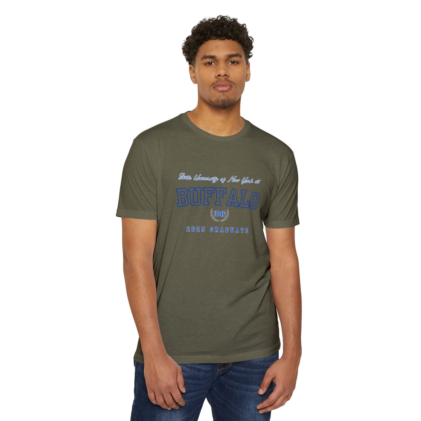 Graduation T-Shirt for SUNY Buffalo Class of 2025, Student Gift, Dorm clothing, special occasion tee