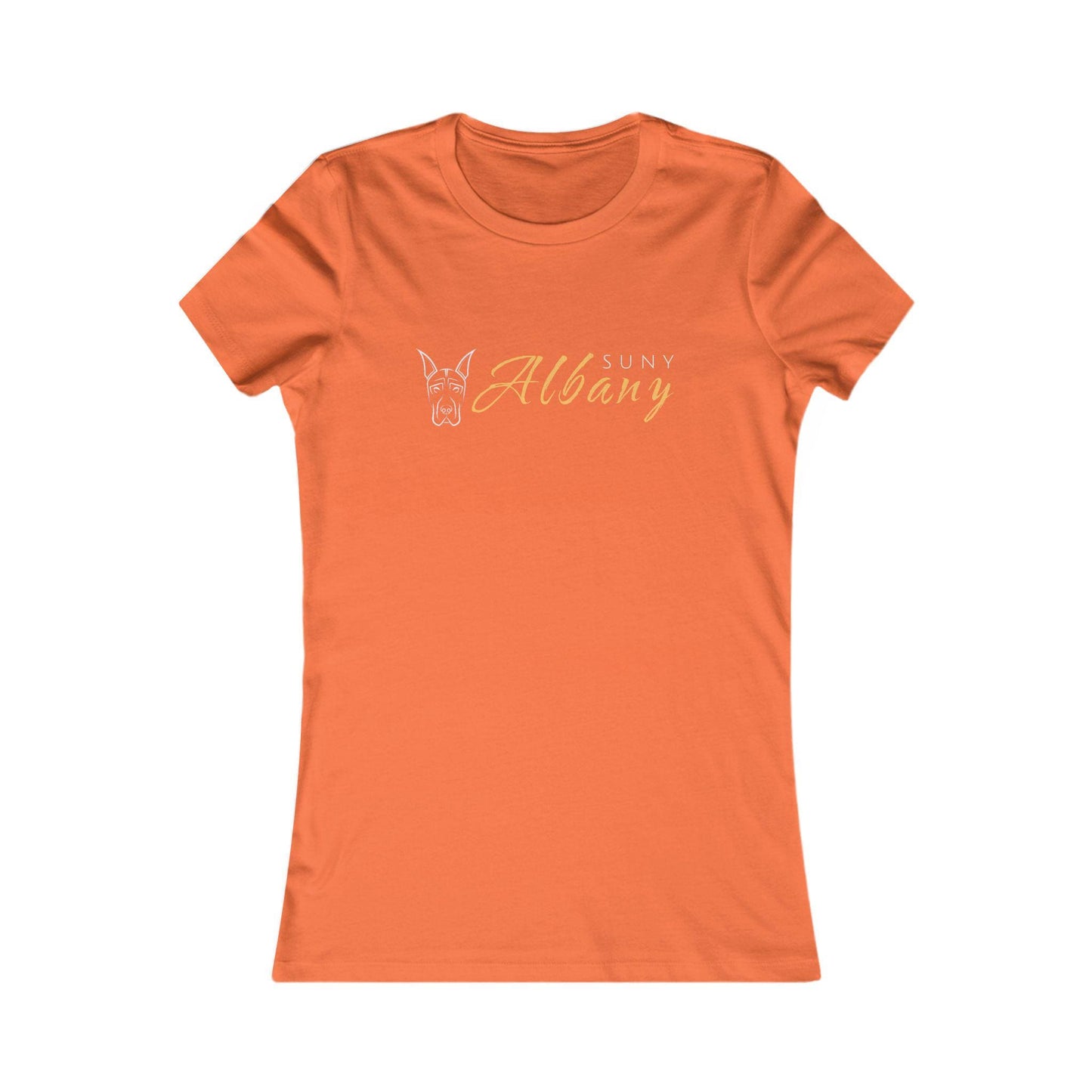 Albany SUNY Women's Favorite Tee University T-Shirt, College Tee Shirt, School Pride Shirt, Gift for Her, Graphic Tee
