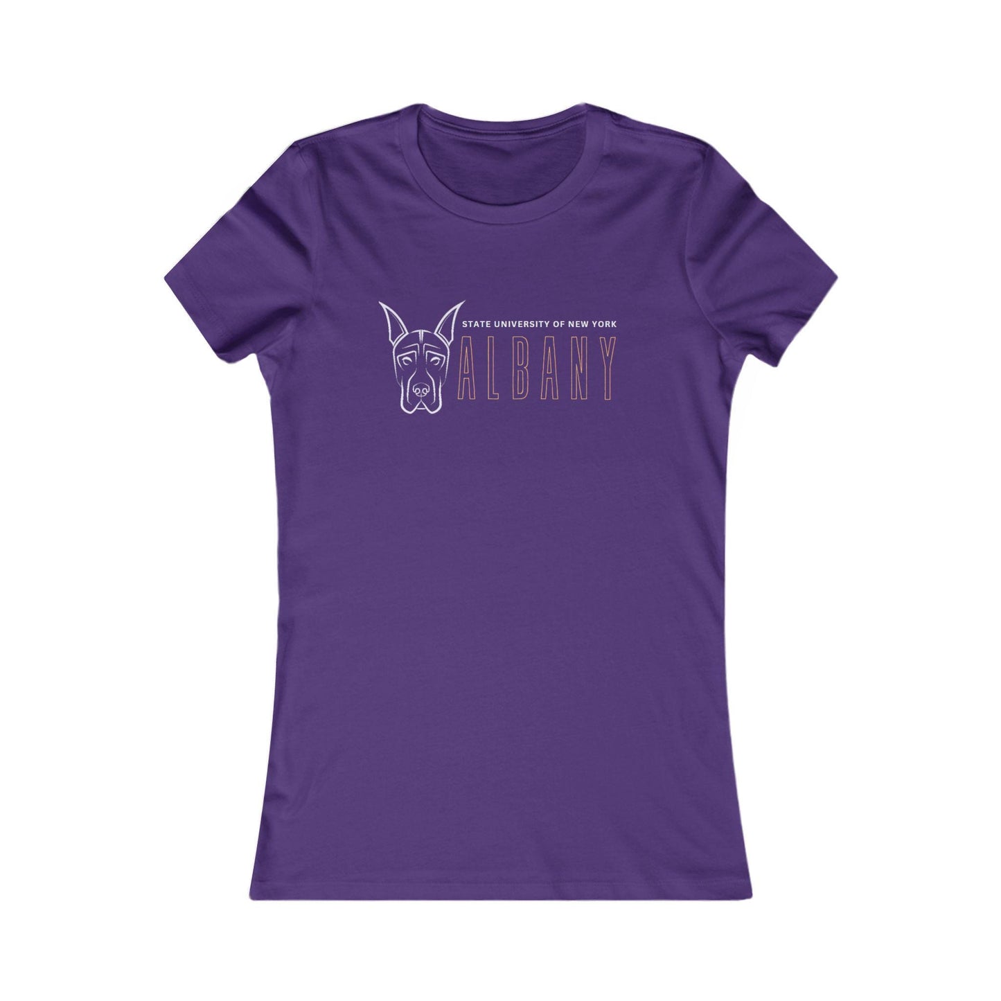 College Shirt University at Albany SUNY Women's Favorite Tee - School Spirit Apparel, Alumni Gift, Team Tee, University Merchandise