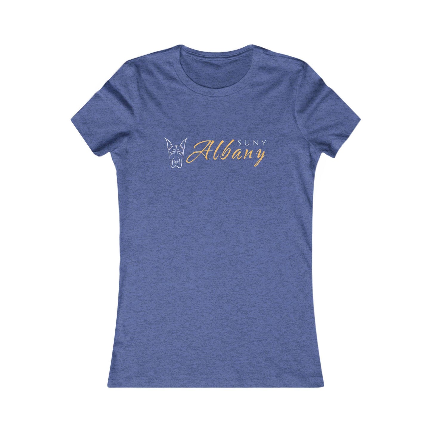 Albany SUNY Women's Favorite Tee University T-Shirt, College Tee Shirt, School Pride Shirt, Gift for Her, Graphic Tee