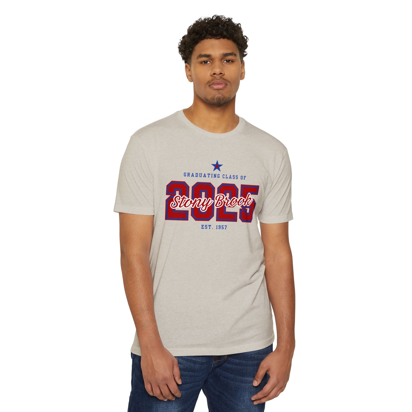 Graduation T-Shirt for SUNY Stony Brook Class of 2025, Student Gift, Dorm clothing, special occasion tee