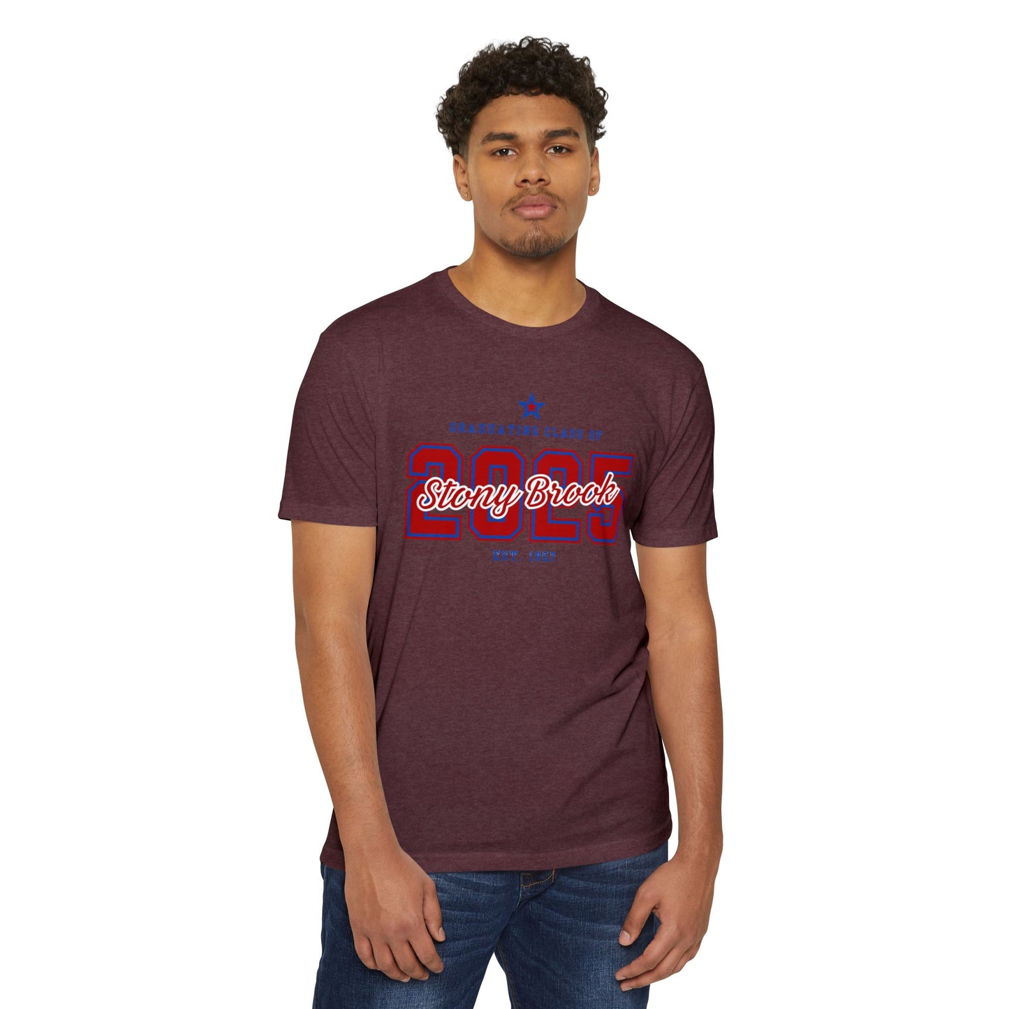 Graduation T-Shirt for SUNY Stony Brook Class of 2025, Student Gift, Dorm clothing, special occasion tee