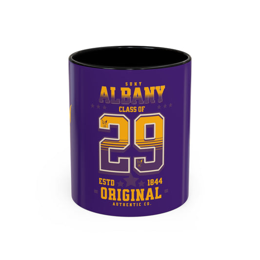 Purple Albany Class of 29 Coffee Mug, Graduation Gift, College Mug, Personalized Mug, Alumni Keepsake, Pet Lover's Cup