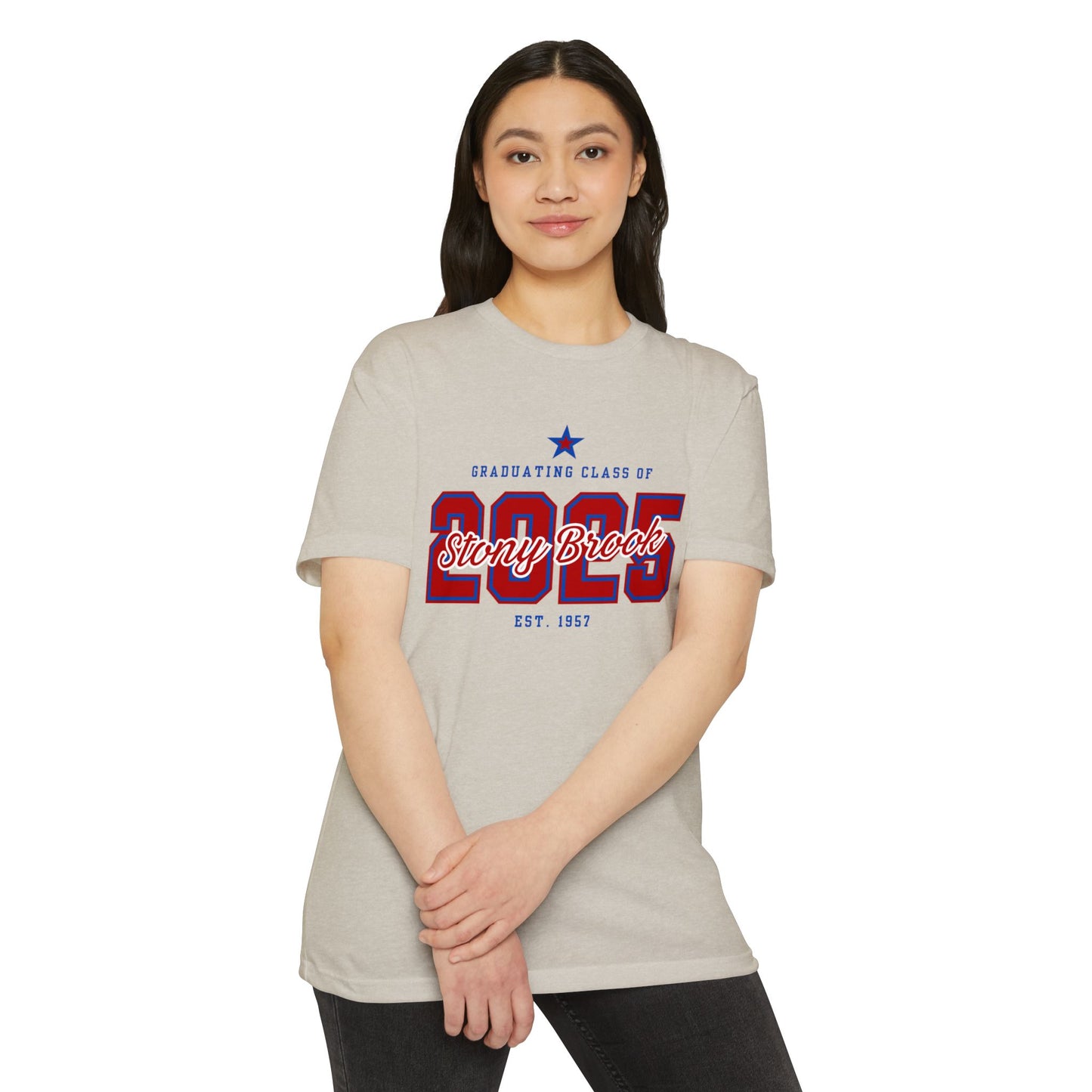 Graduation T-Shirt for SUNY Stony Brook Class of 2025, Student Gift, Dorm clothing, special occasion tee
