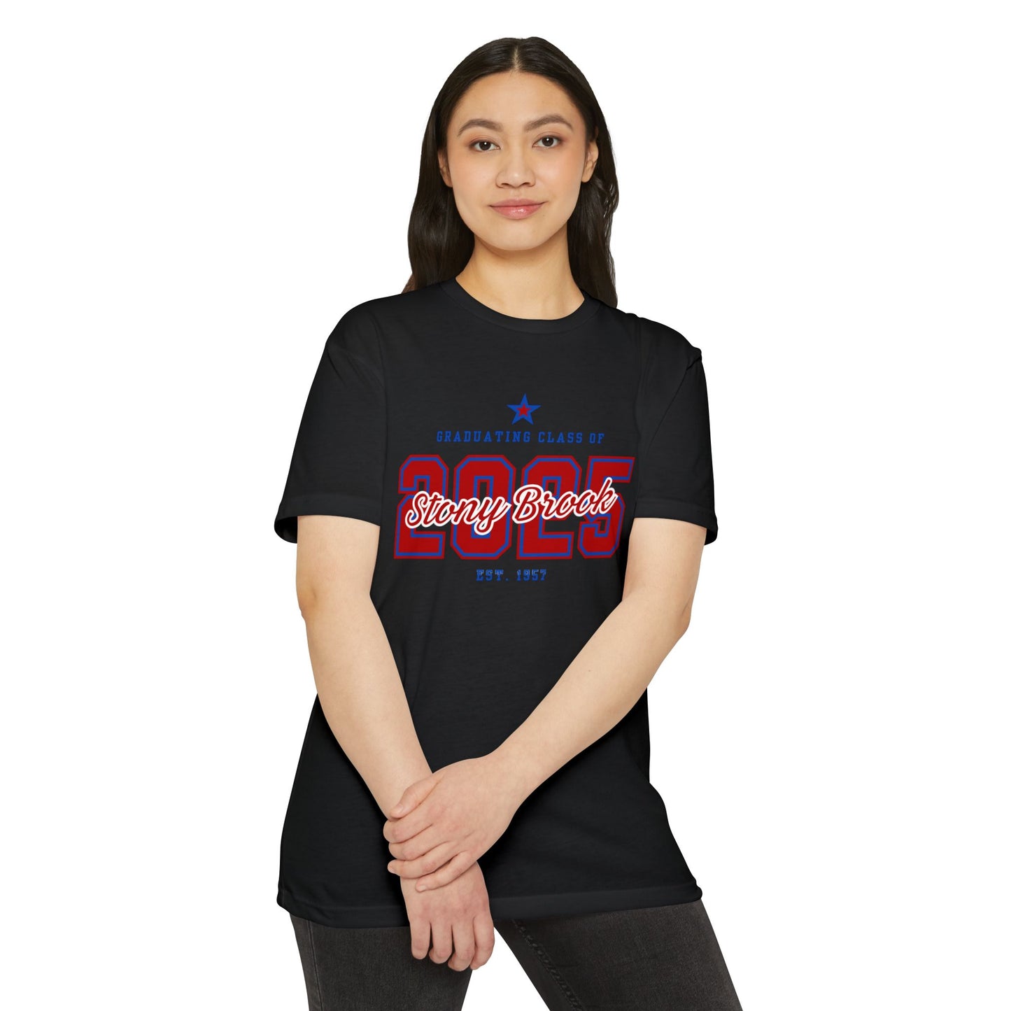 Graduation T-Shirt for SUNY Stony Brook Class of 2025, Student Gift, Dorm clothing, special occasion tee
