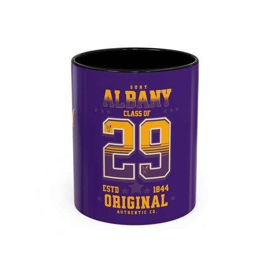 Purple Albany Class of 29 Coffee Mug, Graduation Gift, College Mug, Personalized Mug, Alumni Keepsake, Pet Lover's Cup