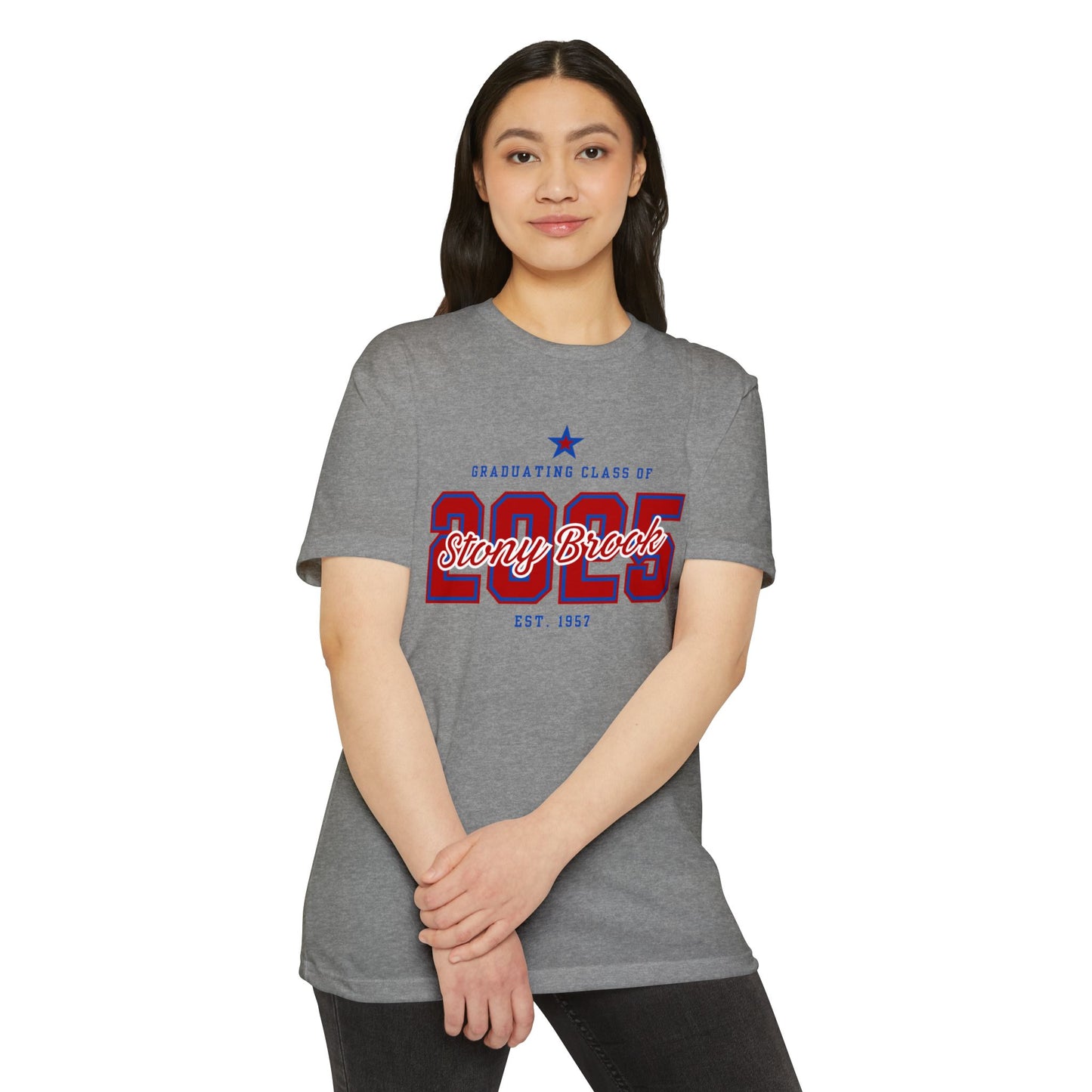 Graduation T-Shirt for SUNY Stony Brook Class of 2025, Student Gift, Dorm clothing, special occasion tee