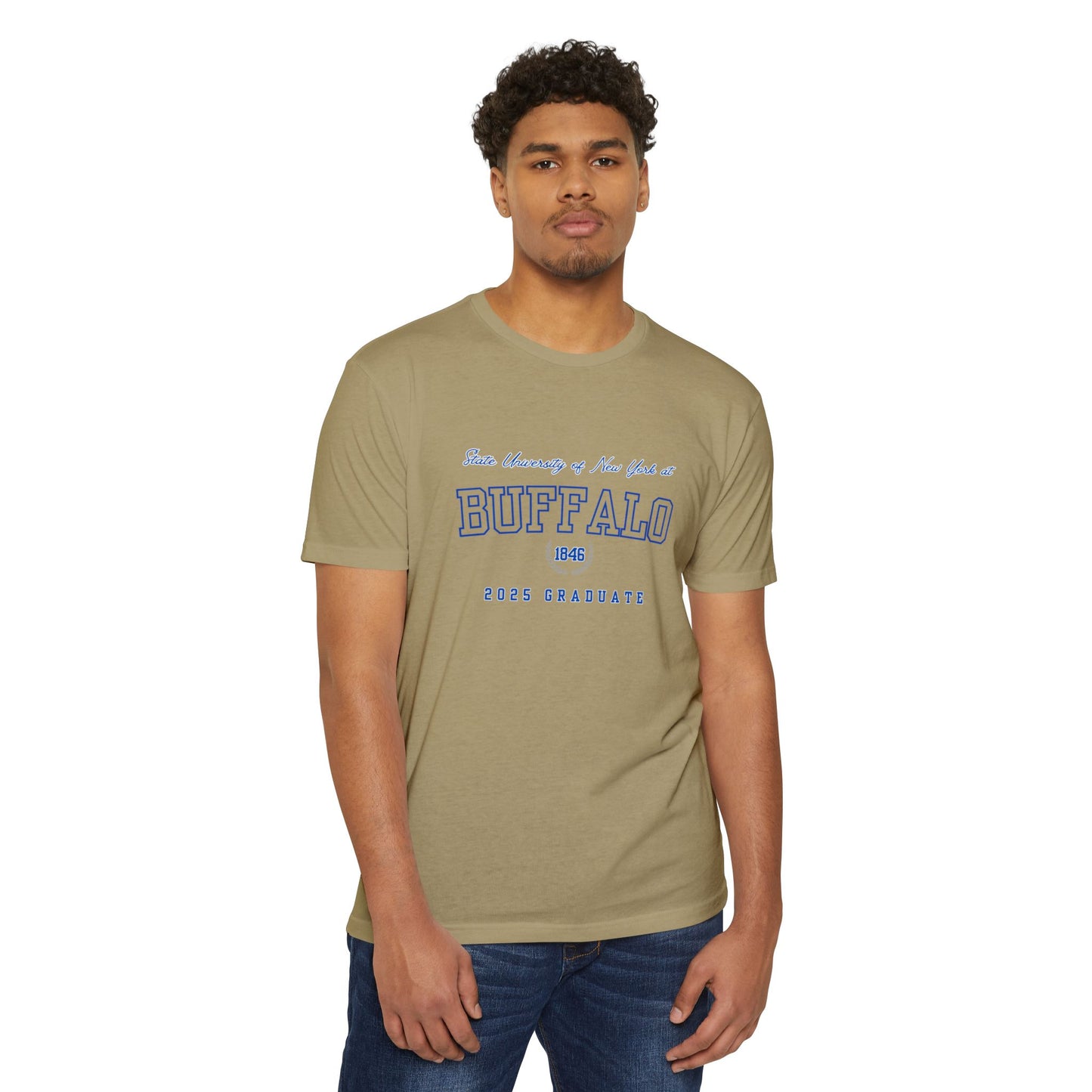 Graduation T-Shirt for SUNY Buffalo Class of 2025, Student Gift, Dorm clothing, special occasion tee