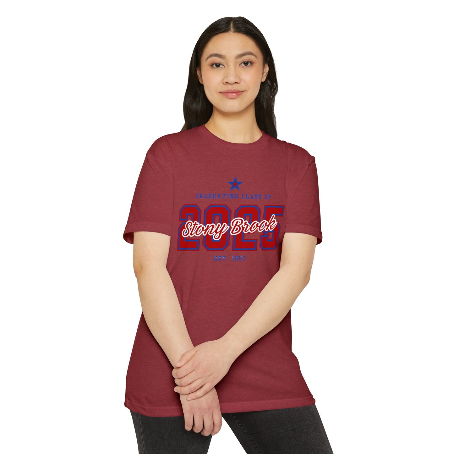 Graduation T-Shirt for SUNY Stony Brook Class of 2025, Student Gift, Dorm clothing, special occasion tee