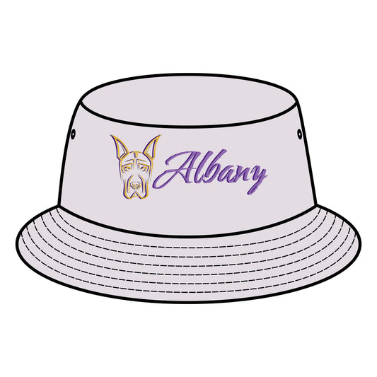 SUNY Albany Danes Bucket Hat, Stylish Sunhat for Beach Days, Outdoor Adventures, Sports Events, Summer Style, Casual Headwear