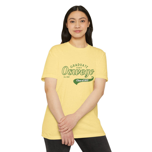 Graduation T-Shirt for SUNY Oswego Class of 2025, Student Gift, Dorm clothing, special occasion tee