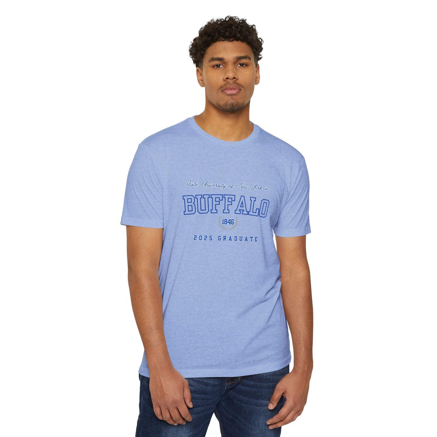 Graduation T-Shirt for SUNY Buffalo Class of 2025, Student Gift, Dorm clothing, special occasion tee