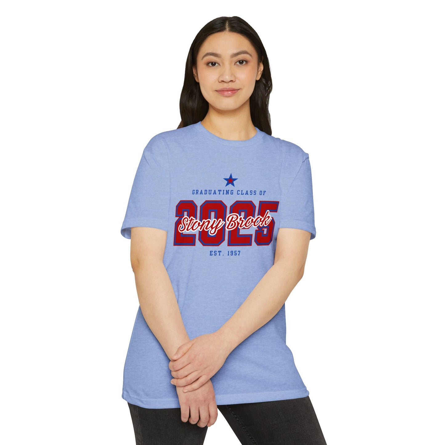 Graduation T-Shirt for SUNY Stony Brook Class of 2025, Student Gift, Dorm clothing, special occasion tee