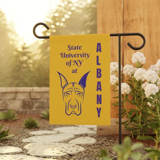 SUNY Albany University College Danes Garden & House Banner Flag B