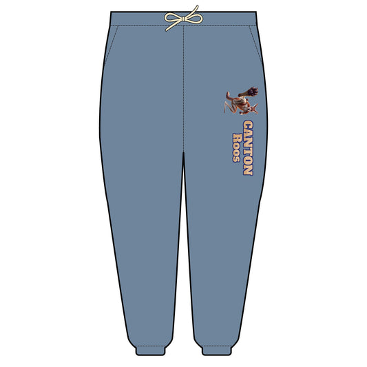 Canton Roos Sweatpants, Cozy Unisex Fleece Pants for Athletes, Casual Wear, Perfect for Lounging, Sports Events, and Gifts