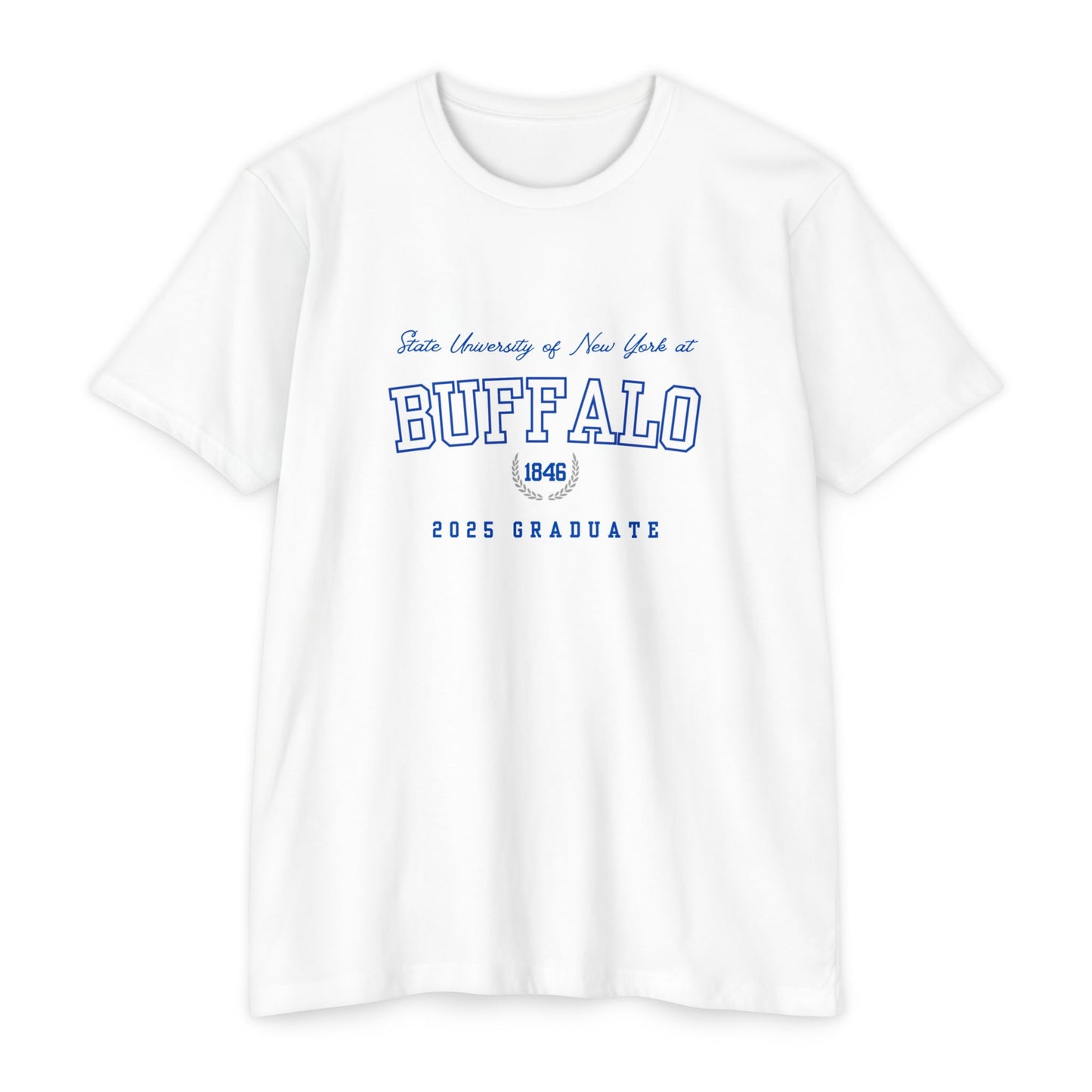 Graduation T-Shirt for SUNY Buffalo Class of 2025, Student Gift, Dorm clothing, special occasion tee