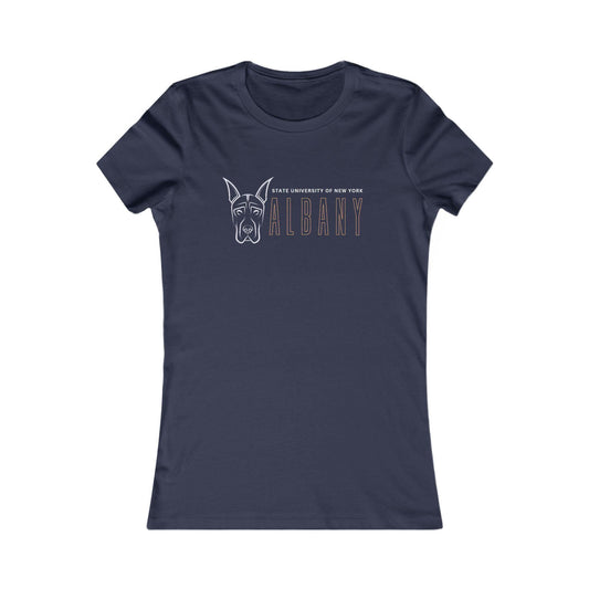 College Shirt University at Albany SUNY Women's Favorite Tee - School Spirit Apparel, Alumni Gift, Team Tee, University Merchandise