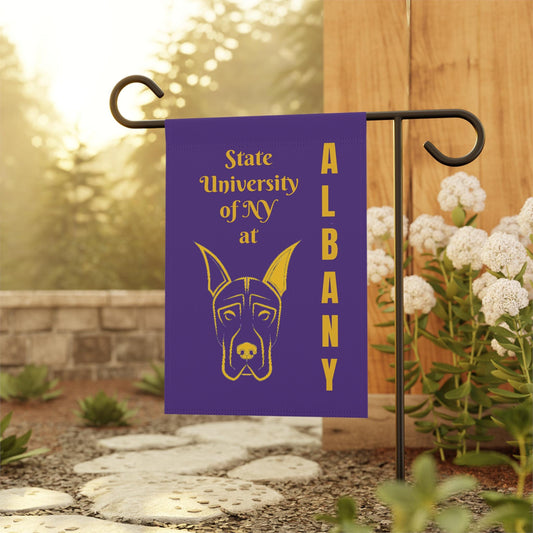 SUNY Albany University College Danes Garden & House Banner Flag PB