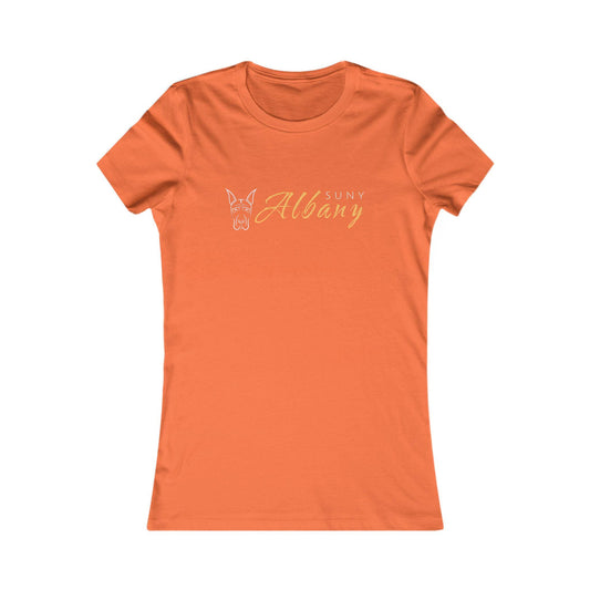 Albany SUNY Women's Favorite Tee University T-Shirt, College Tee Shirt, School Pride Shirt, Gift for Her, Graphic Tee